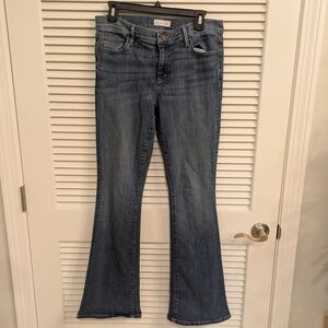 Classic Blue Flare Jeans for Women Size 30 ( L )